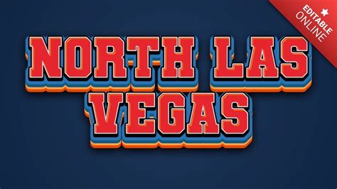 North Las Vegas | Text Effect Generator