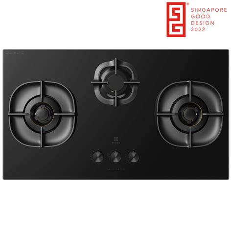 90cm UltimateTaste 700 3-burner built-in gas hob - EHG9351BC | Electrolux India