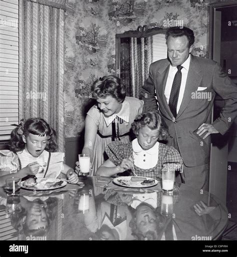 VAN HEFLIN with family at home.with wife Frances E. Neal and Stock ...