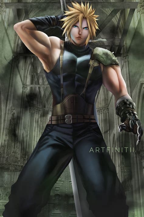 Cloud Strife Final Fantasy 7 by artfinitiiDA on DeviantArt