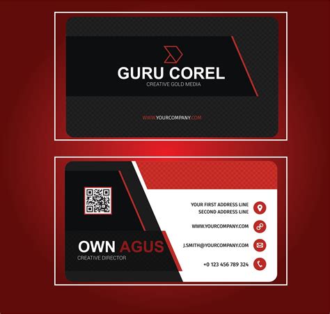 Coreldraw Business Card Template | Hot Sex Picture