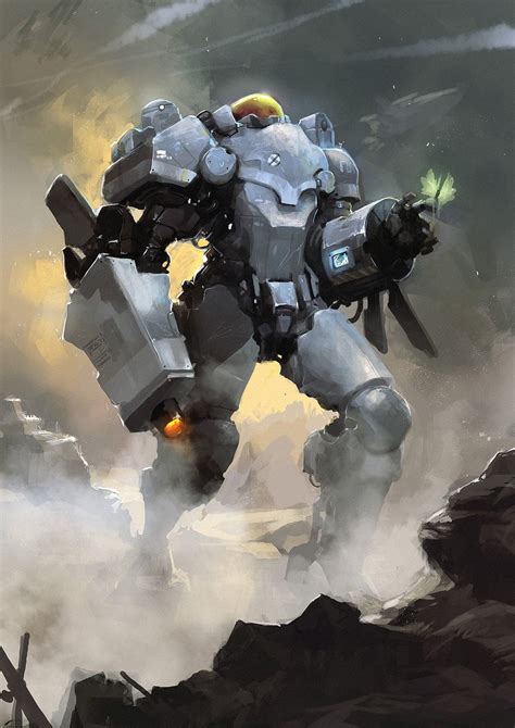 Starcraft Marine by Magnusss on DeviantArt | Robot concept art ...