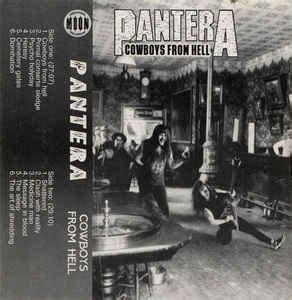 Pantera - Cowboys From Hell (Cassette) | Discogs