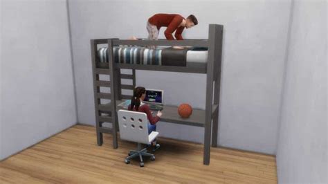 Custom Addons for The Sims 4 Bunk Beds