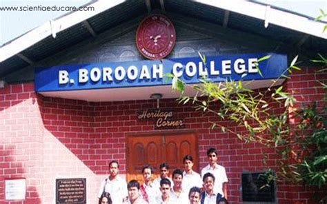 B. Borooah College was started in the year 1943. Functioning