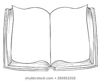 Vector Cartoon Open Book Drawing Stock Vector (Royalty Free) 282652202 | Shutterstock | Open ...