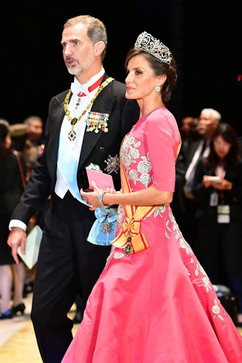 The King and Queen of Spain Attend Enthronement Banquet in Tokyo — Royal Portraits Gallery ...