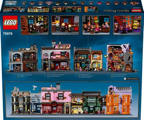 (CW:HP) LEGO® Harry Potter 75978 Diagon Alley: the reveal | New Elementary: LEGO® parts, sets ...