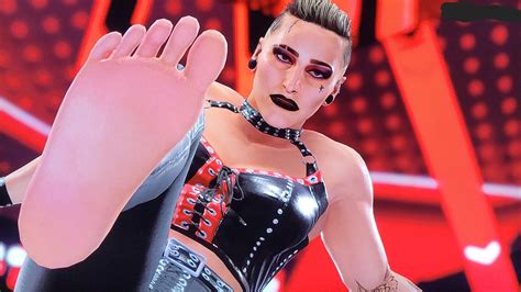 WWE 2K22 Feet: Rhea Ripley 1/3 by justsomerando1233 on DeviantArt