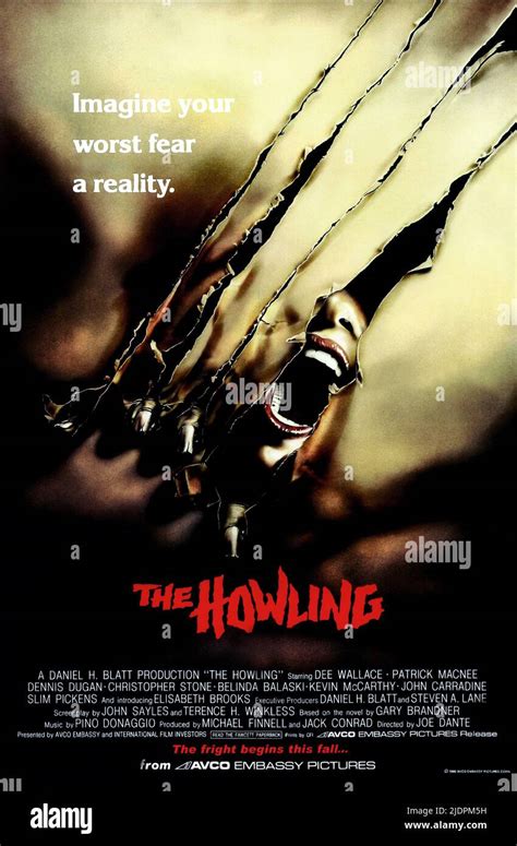 MOVIE POSTER, THE HOWLING, 1981 Stock Photo - Alamy