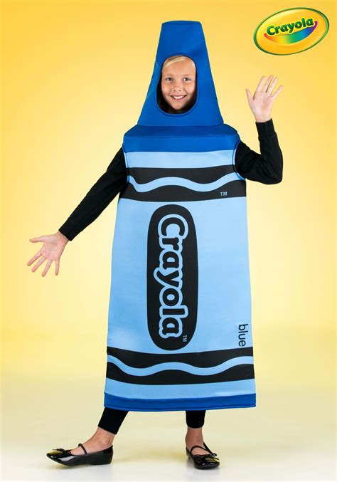 Blue Crayola Crayon Costume for Kid's