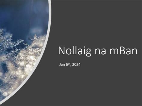 1. Nollaig na mBan Jan 6th 2024 | Teaching Resources