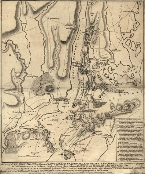 Long Island Battle Map