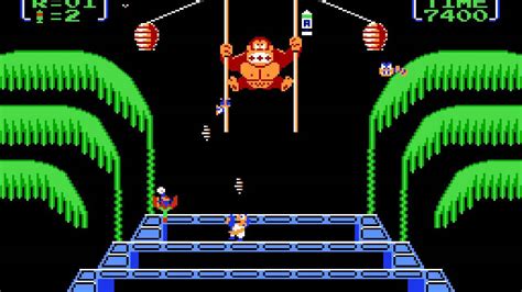 Donkey Kong 3 (NES) Gameplay - YouTube