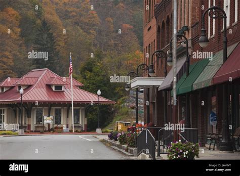 USA, West Virginia, Bramwell, National Coal Heritage Area, former coal boom town, once known as ...