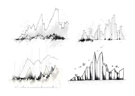 Premium Vector | Infographic collection of charts flat design