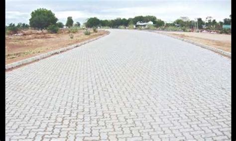 New Smart Road With Paver Blocks - All About Belgaum