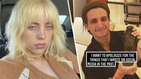 Billie Eilish’s Boyfriend Matthew Vorce Addresses Offensive Tweets In ...