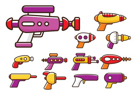 Laser-Pistole Cartoon - Download Kostenlos Vector, Clipart Graphics, Vektorgrafiken und Design ...