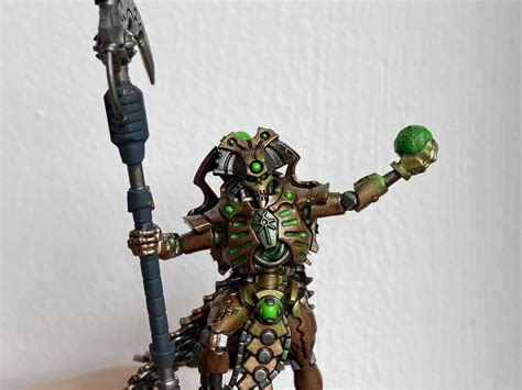 Necron Overlord Completed - Warhammer 40,000 Blog