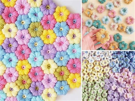 Crochet Flower Free Pattern Puff Stitch | Best Flower Site