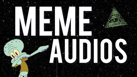 Meme Audios + SOUND EFFECTS | iEditingX - YouTube