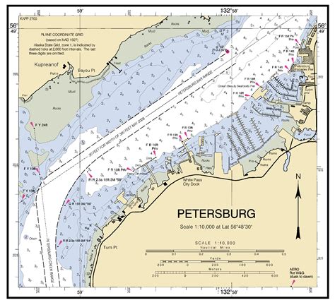 PETERSBURG nautical chart - ΝΟΑΑ Charts - maps