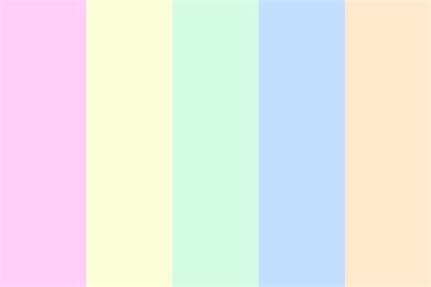 Pastel Colors Palette Color Palette