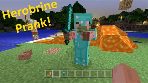 Minecraft Xbox - Herobrine Prank 2 - Part 2 - YouTube