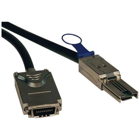 Tripp Lite 1m External SAS Cable, 4 Lane - mini-SAS to 4xInfiniband (SFF-8470) - Walmart.com ...