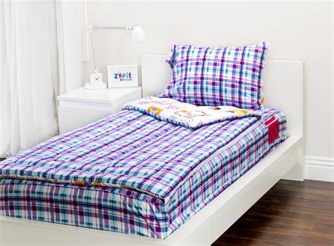 Works Like a Sleeping Bag… You Just Zipit! Fun, Fast and Easy! | Zipit bedding, Bed, Make your bed