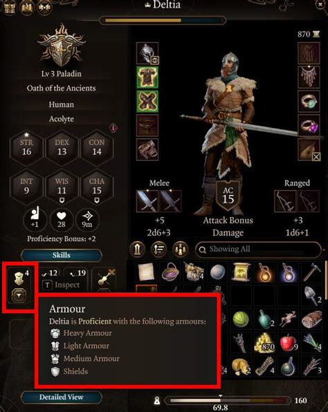 Baldur's Gate 3 Finding Armour Proficiency BG3 - Deltia's Gaming