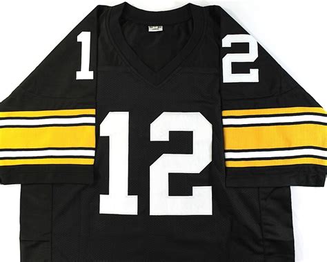 Terry Bradshaw Signed Steelers Stat Jersey (JSA COA & Terry Bradshaw ...