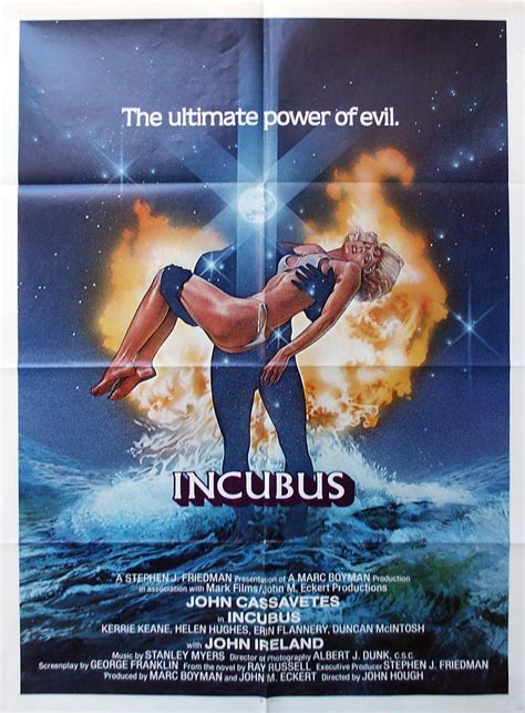 Incubus (1981) | Incubus, Movie posters, Exploitation movie