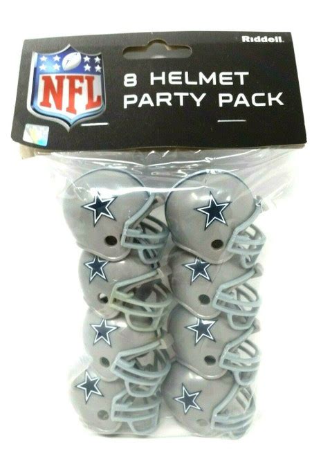 Dallas Cowboys Helmet Party Pack Cake Toppers - Dragon Sports