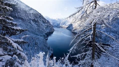 Königssee Lake in wintertime - backiee