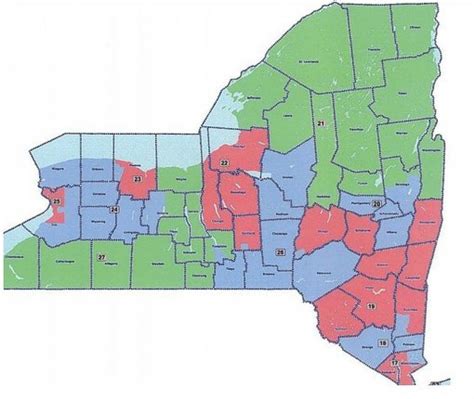 New York State Assembly District Map - Printable Map