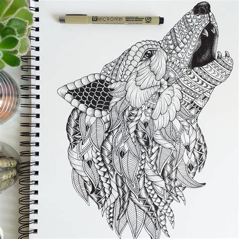 Zentangle Animals