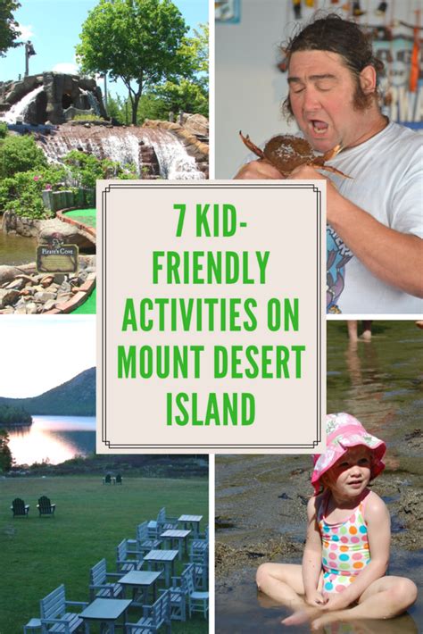 7 Kid-friendly activities on Mount Desert Island - Acadia Visitor Downeast Maine, Mount Desert ...