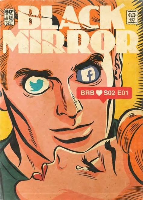 Here’s Every “Black Mirror” Episode Illustrated As A Vintage Comic Book Cover | Obsev