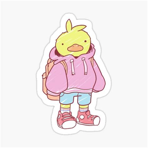 "Ducky" Sticker by MitchMerch | Redbubble