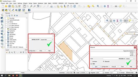 QGIS Tutorials 5: How to use Measure Tool and Identity Tool in QGIS ...