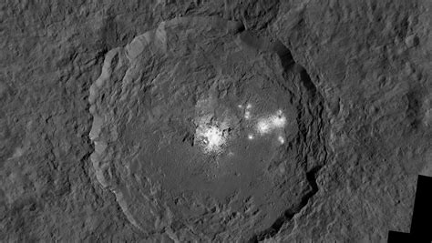 NASA sends new views of the bright lights on Ceres, the dwarf planet