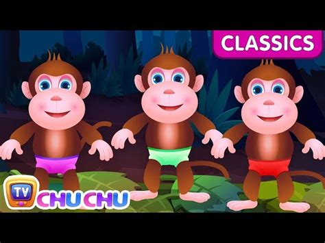 ChuChu TV Classics - Five Little Monkeys Jumping On The Bed | Nursery Rhymes and Kids Songs ...