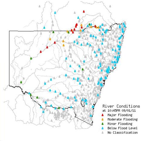 Brisbane Flooding Map