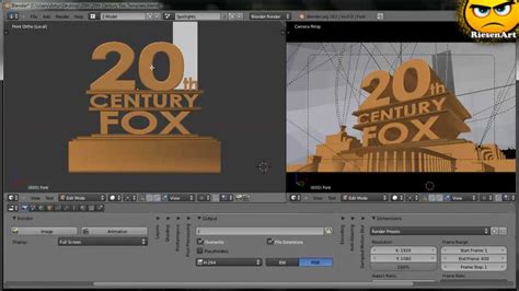 Blender - Eigenes 20th Century Fox Intro erstellen [Deutsch] - YouTube