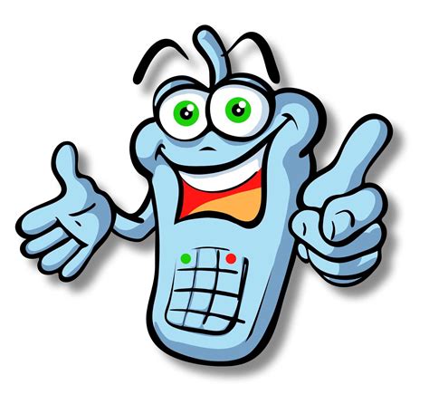 Cartoon Pictures Of Cell Phones - Cliparts.co