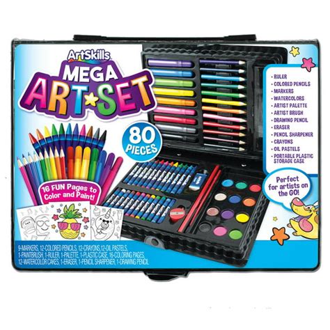 ArtSkills Complete Art Kit for Kids and Teens, Paints, Markers, Pens ...