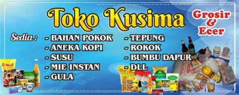 Banner Toko Sembako Cdr – Materi Belajar Online