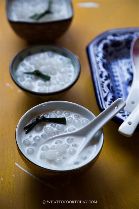 Easy Tapioca Pearls Coconut Milk Dessert (Pressure Cooker or Stove-top)